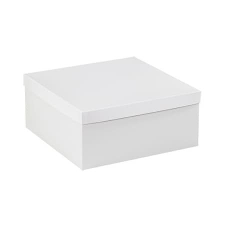 Bsc Preferred 14 x 14 x 6'' White Deluxe Gift Box Bottoms, 50PK BUY00018280